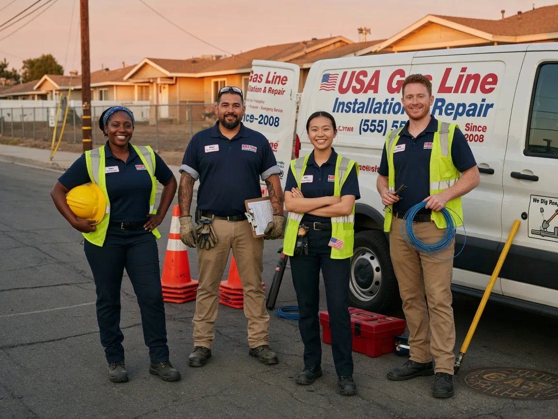 Gas Line Installation company in Hibbs, PA